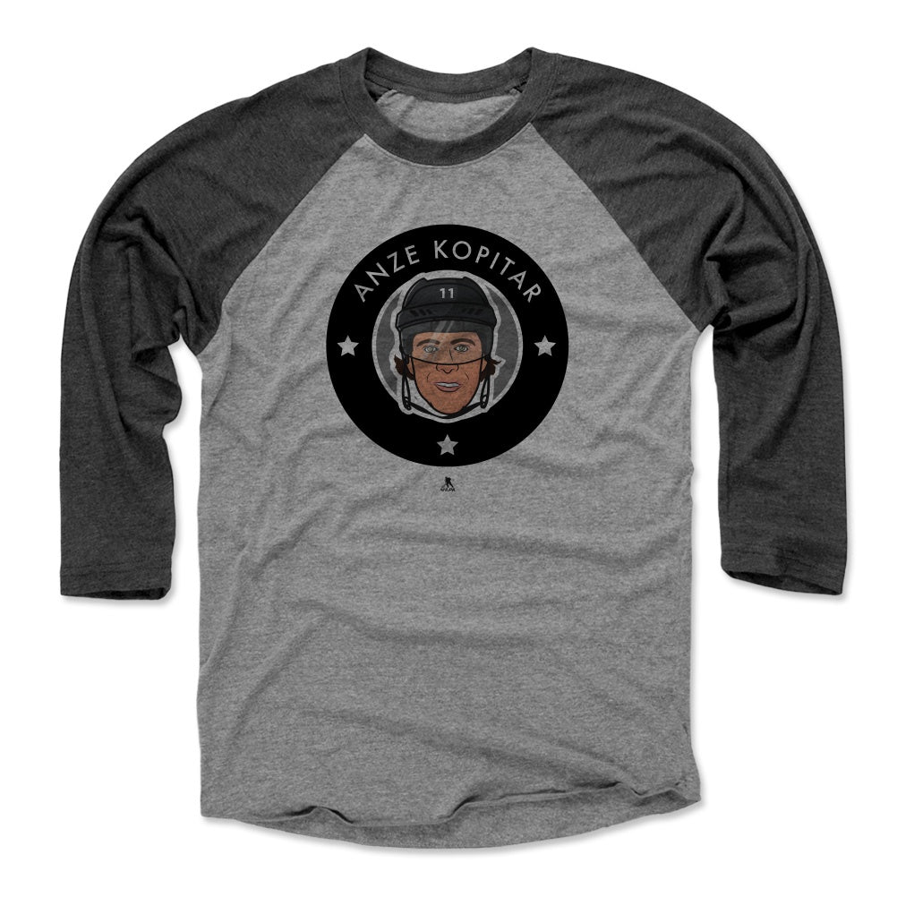Anze Kopitar Men's Baseball T-Shirt | 500 LEVEL