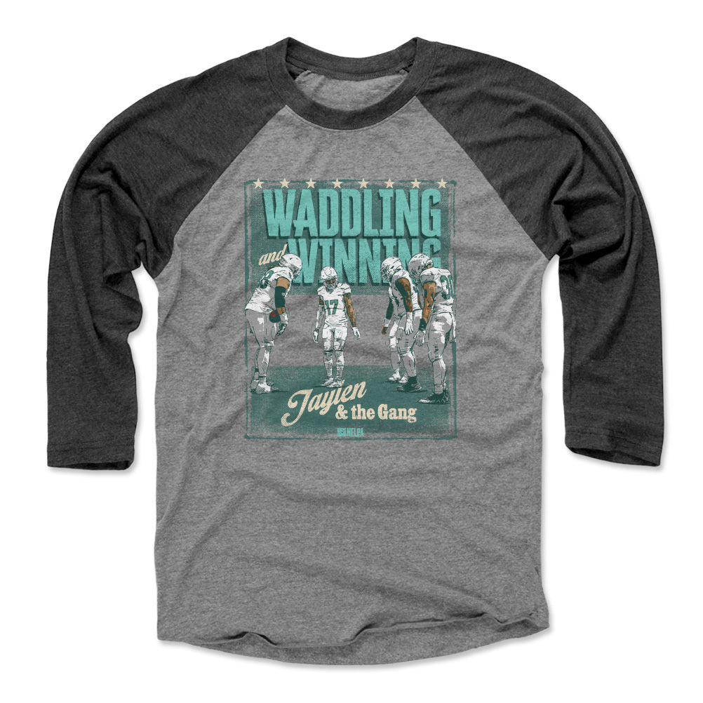 Jaylen Waddle Men&#39;s Baseball T-Shirt | 500 LEVEL