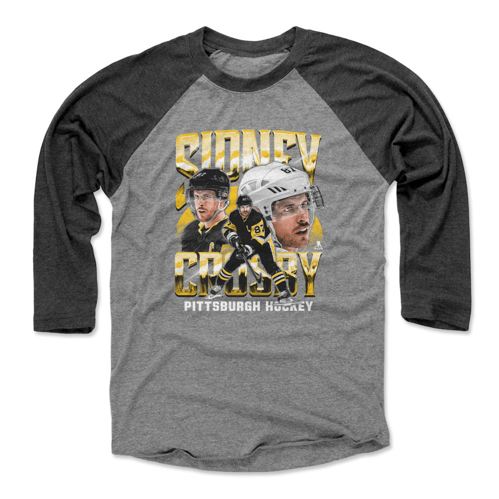 Sidney Crosby Men's Baseball T-Shirt | 500 LEVEL