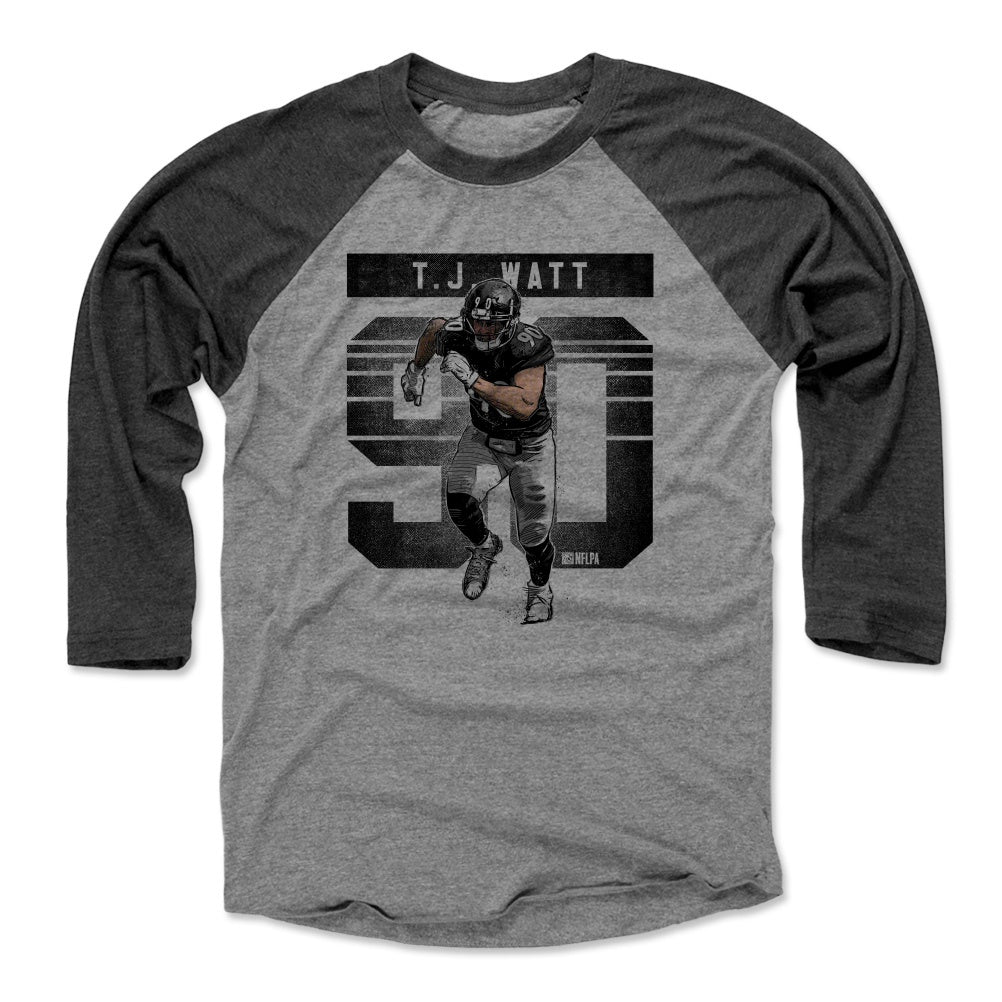 T.J. Watt Men&#39;s Baseball T-Shirt | 500 LEVEL