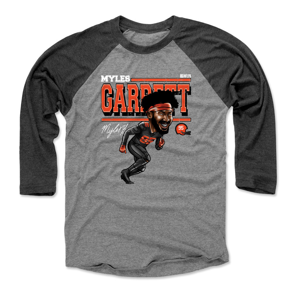 Myles Garrett Men&#39;s Baseball T-Shirt | 500 LEVEL