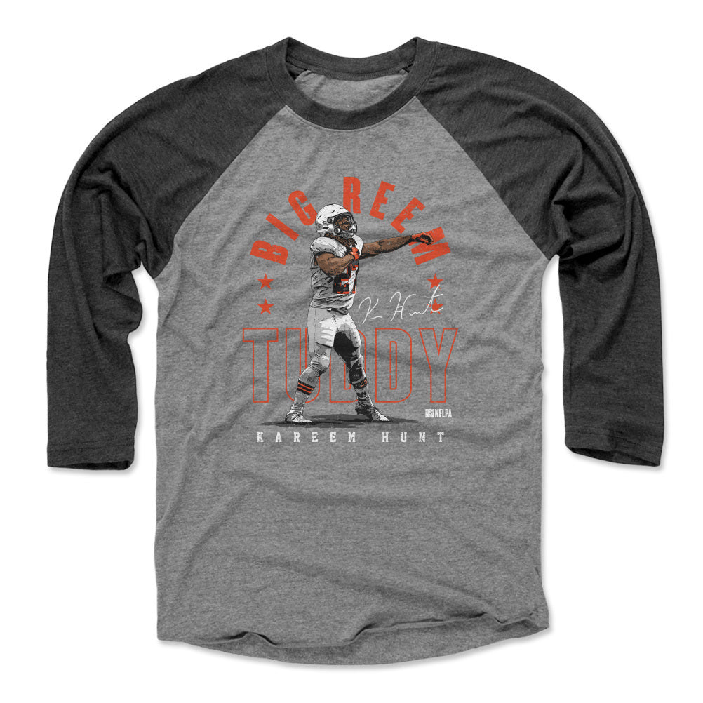 Kareem Hunt Men&#39;s Baseball T-Shirt | 500 LEVEL