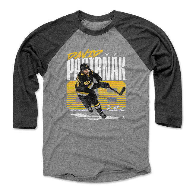 David Pastrnak Men's Baseball T-Shirt | 500 LEVEL