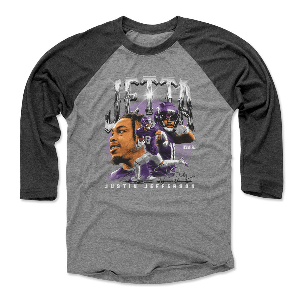 Justin Jefferson Men's Baseball T-Shirt | 500 LEVEL