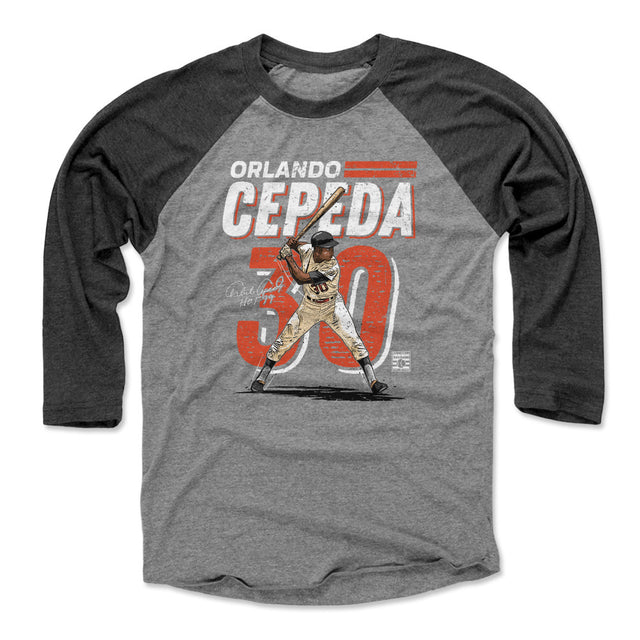 Orlando Cepeda Men's Baseball T-Shirt | 500 LEVEL