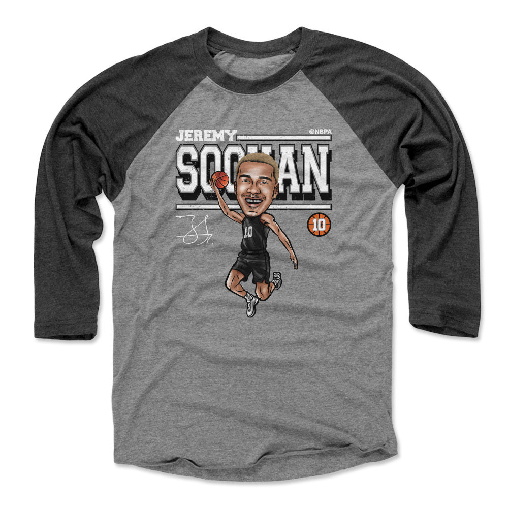 Jeremy Sochan Men&#39;s Baseball T-Shirt | 500 LEVEL