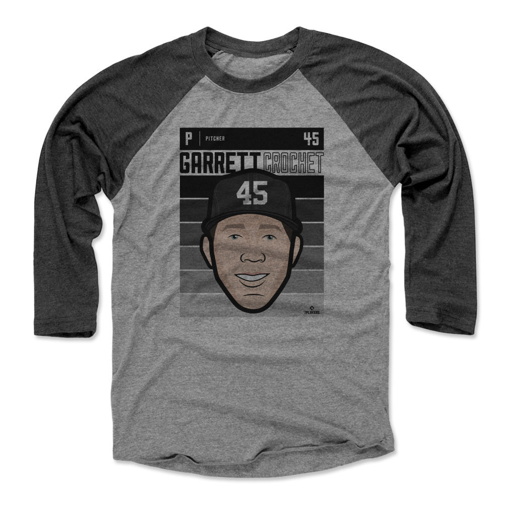 Garrett Crochet Men&#39;s Baseball T-Shirt | 500 LEVEL