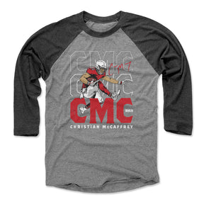Christian McCaffrey Men's Baseball T-Shirt | 500 LEVEL