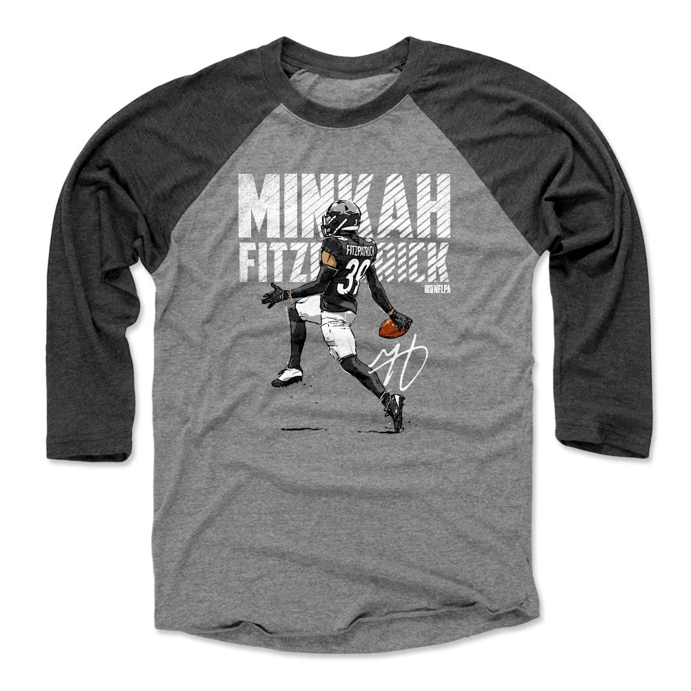 Minkah Fitzpatrick Men&#39;s Baseball T-Shirt | 500 LEVEL