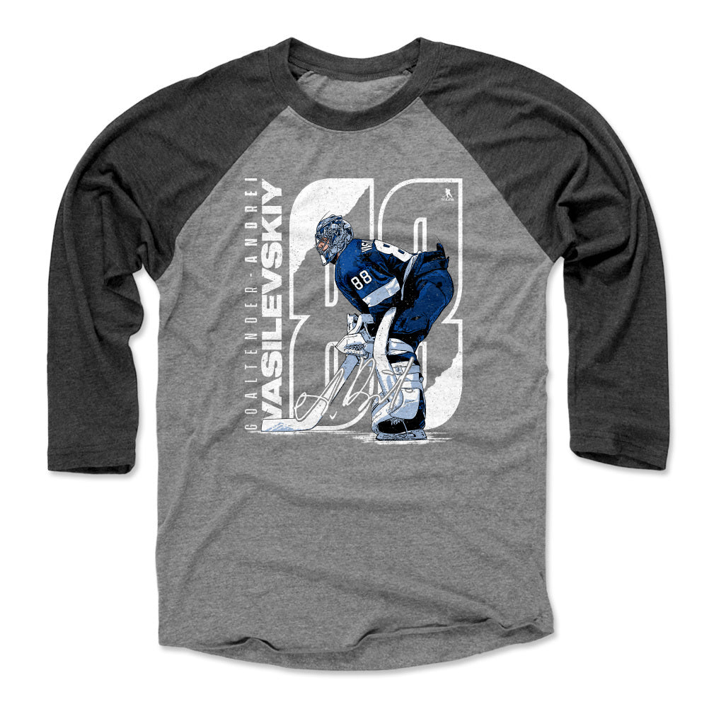 Andrei Vasilevskiy Men's Baseball T-Shirt | 500 LEVEL