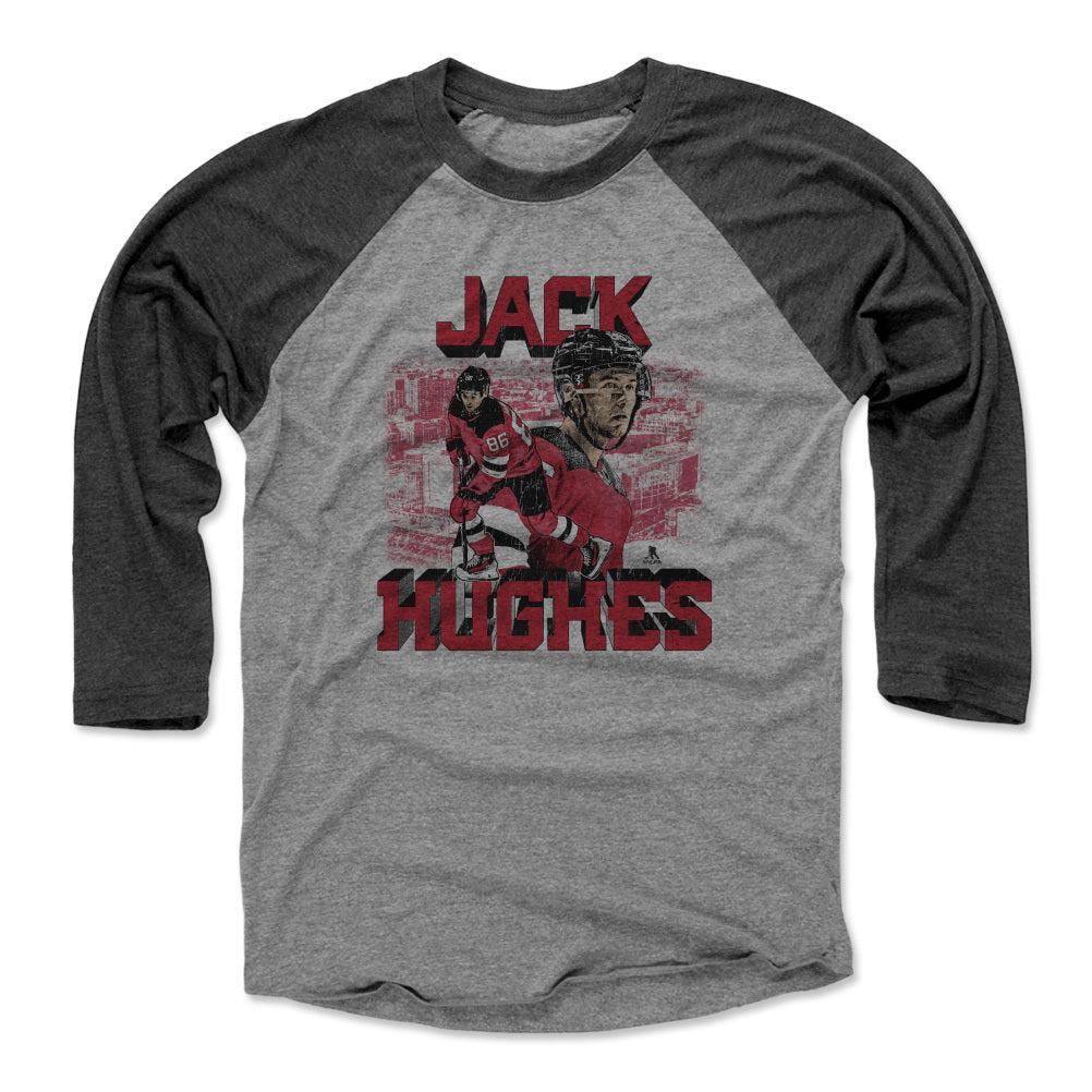 Jack Hughes Men's Baseball T-Shirt | 500 LEVEL