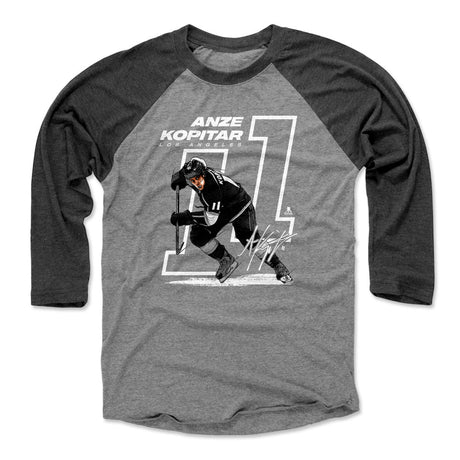 Anze Kopitar Men's Baseball T-Shirt | 500 LEVEL