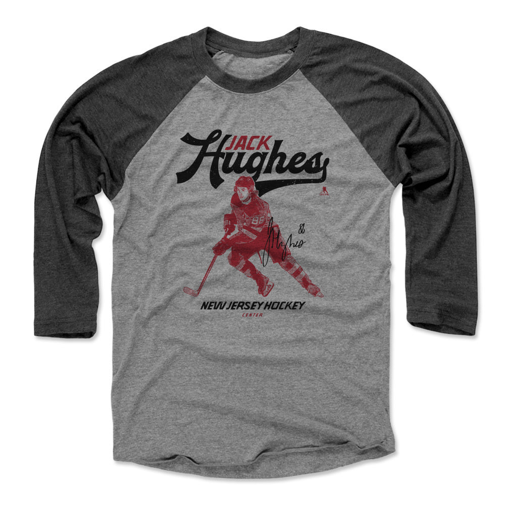 Jack Hughes Men's Baseball T-Shirt | 500 LEVEL