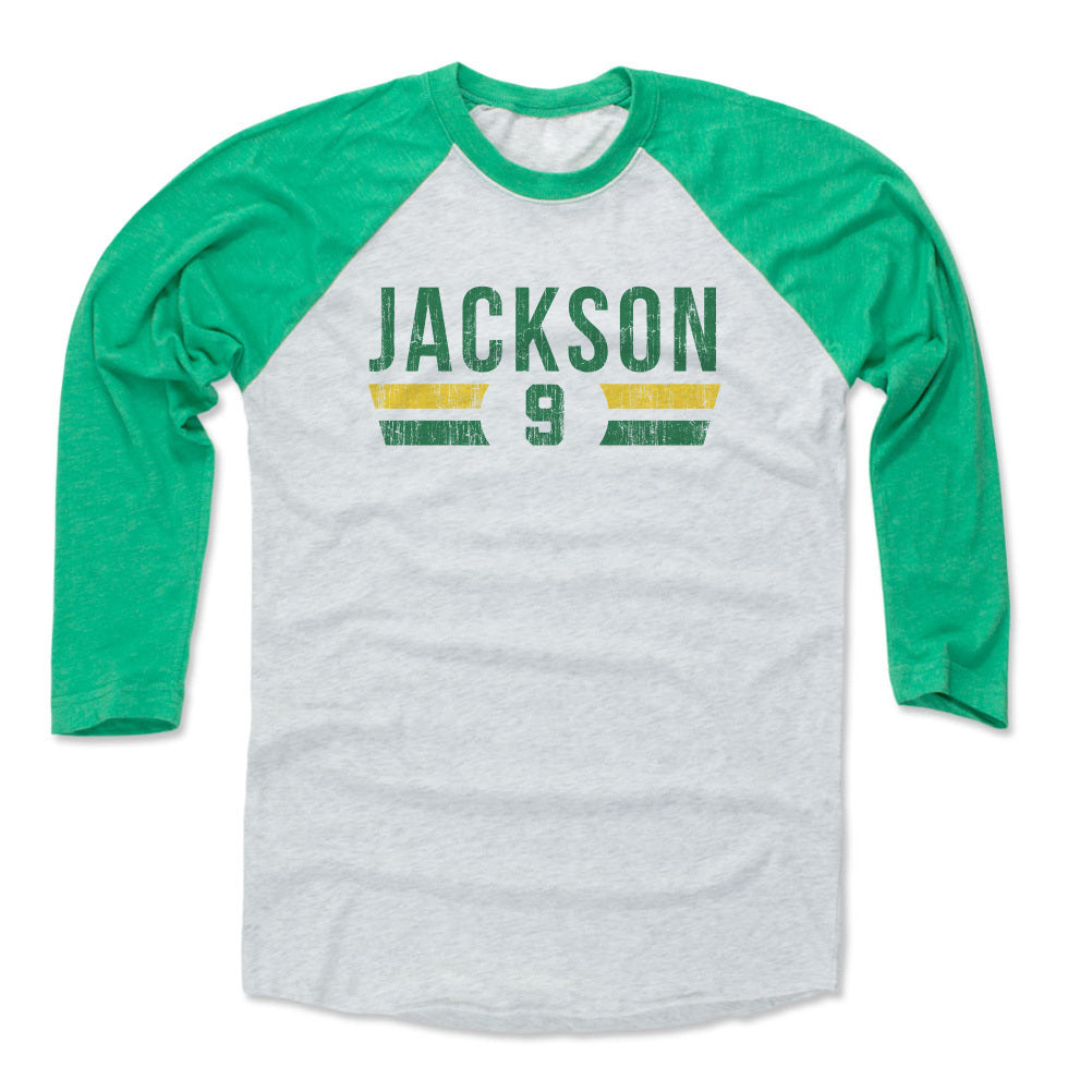 Reggie Jackson Baseball Tee Shirt, Oakland Throwbacks Men's Baseball T- Shirt