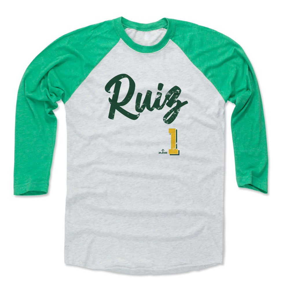 Esteury Ruiz Men&#39;s Baseball T-Shirt | 500 LEVEL