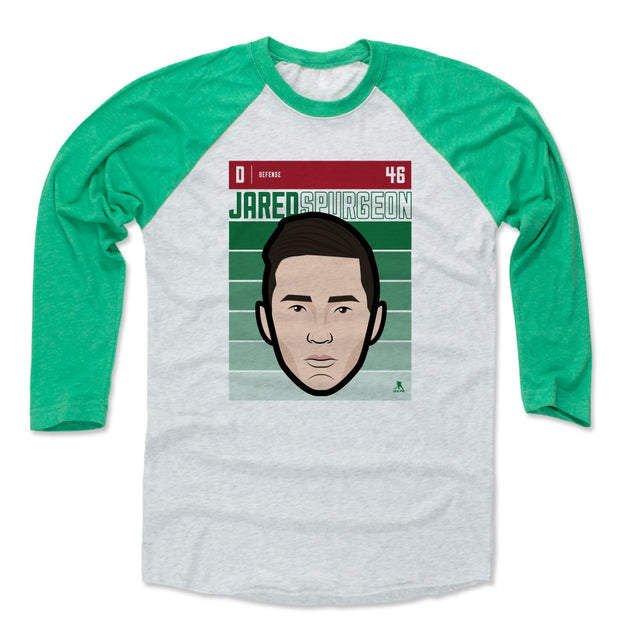 Jared Spurgeon Men's Baseball T-Shirt | 500 LEVEL