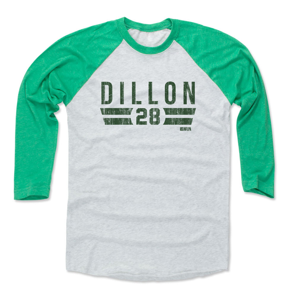 A.J. Dillon Men&#39;s Baseball T-Shirt | 500 LEVEL