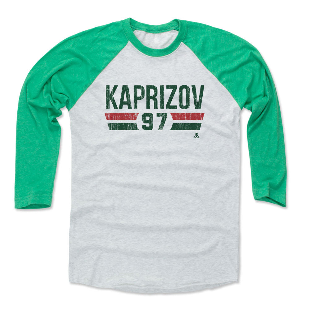 Kirill Kaprizov Men&#39;s Baseball T-Shirt | 500 LEVEL