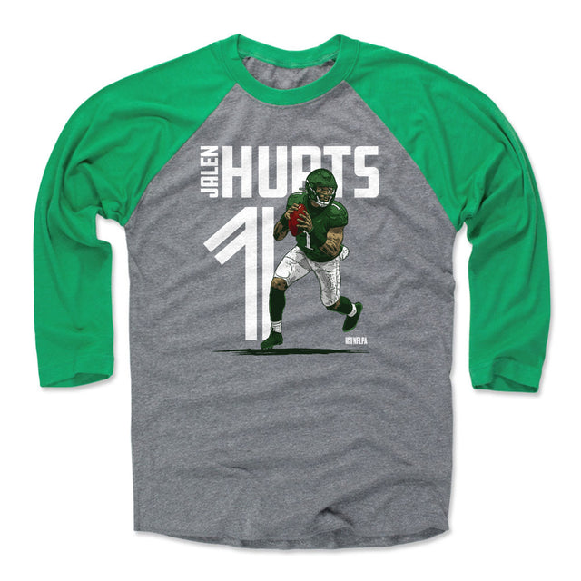Jalen Hurts Men's Baseball T-Shirt | 500 LEVEL