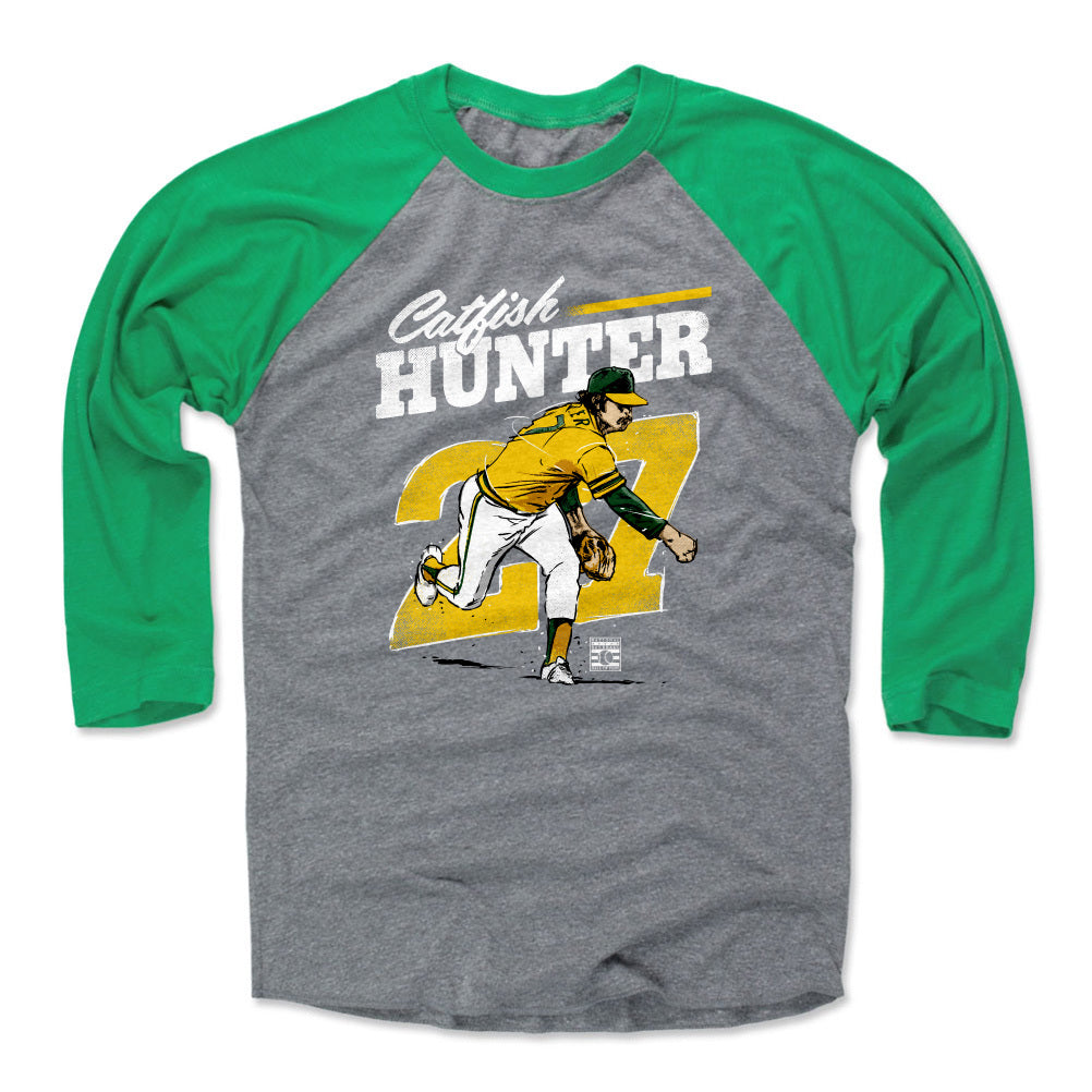 Catfish Hunter Men's Baseball T-Shirt | 500 LEVEL