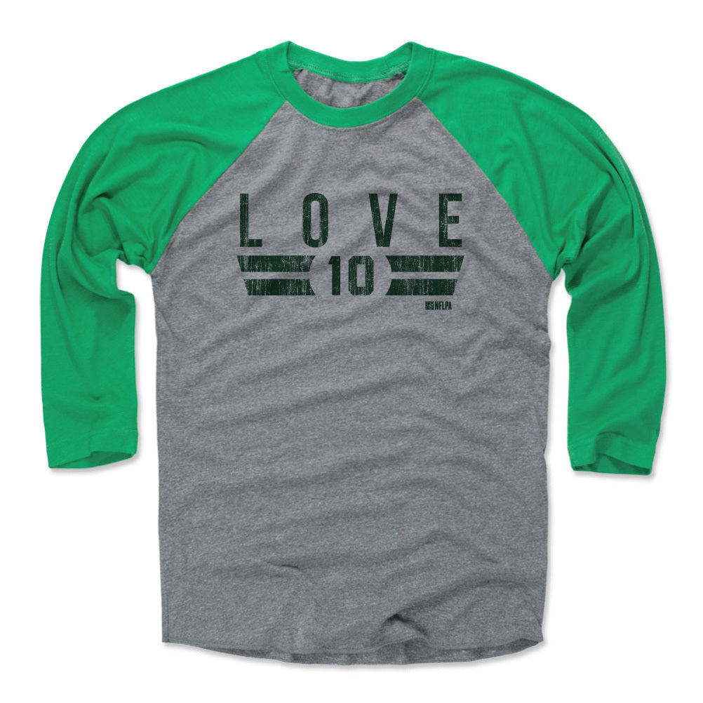 Jordan Love Men's Baseball T-Shirt | 500 LEVEL