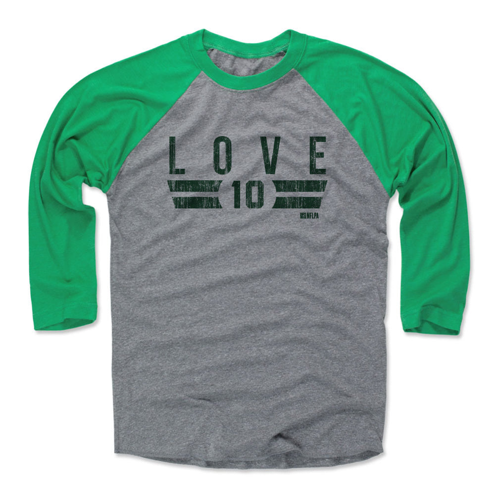 Jordan Love Men&#39;s Baseball T-Shirt | 500 LEVEL