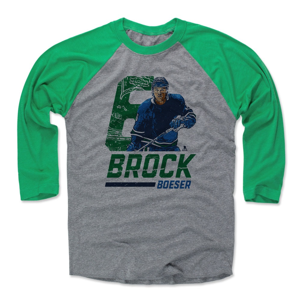 Brock Boeser Men&#39;s Baseball T-Shirt | 500 LEVEL