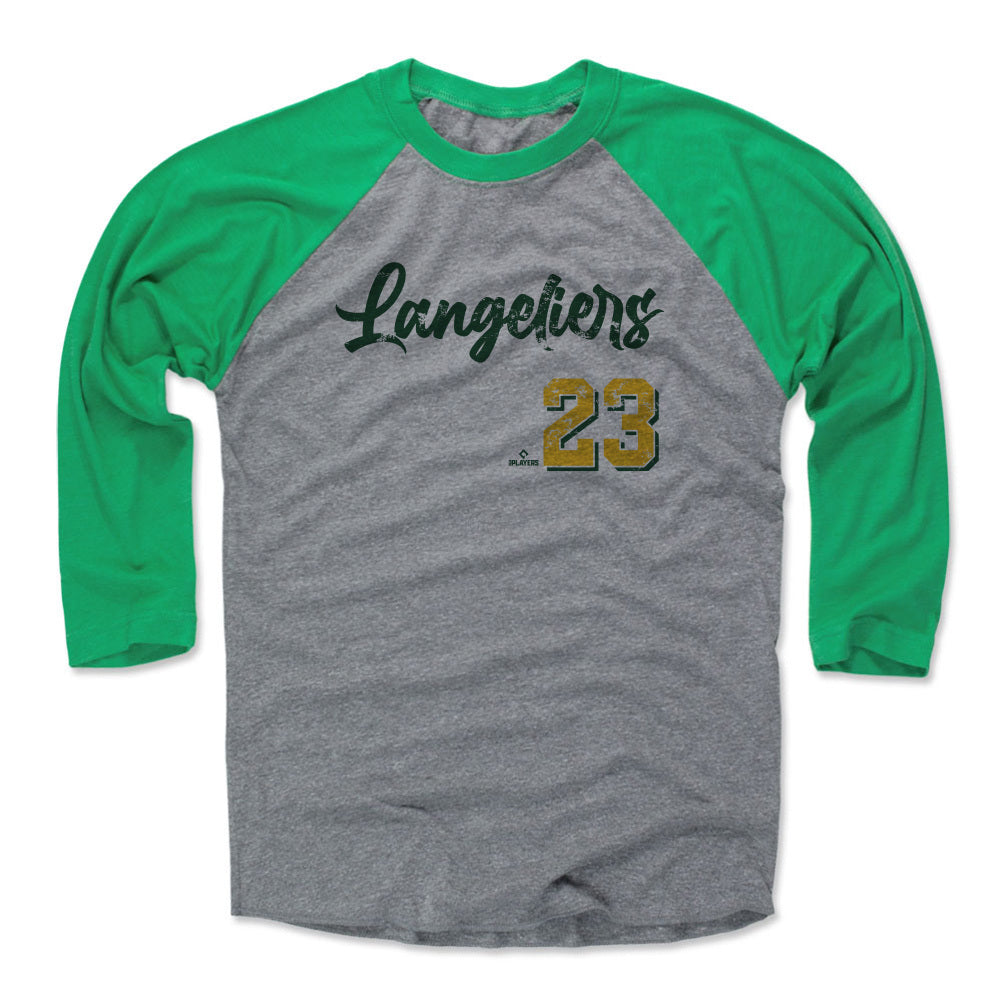 Shea Langeliers Men&#39;s Baseball T-Shirt | 500 LEVEL