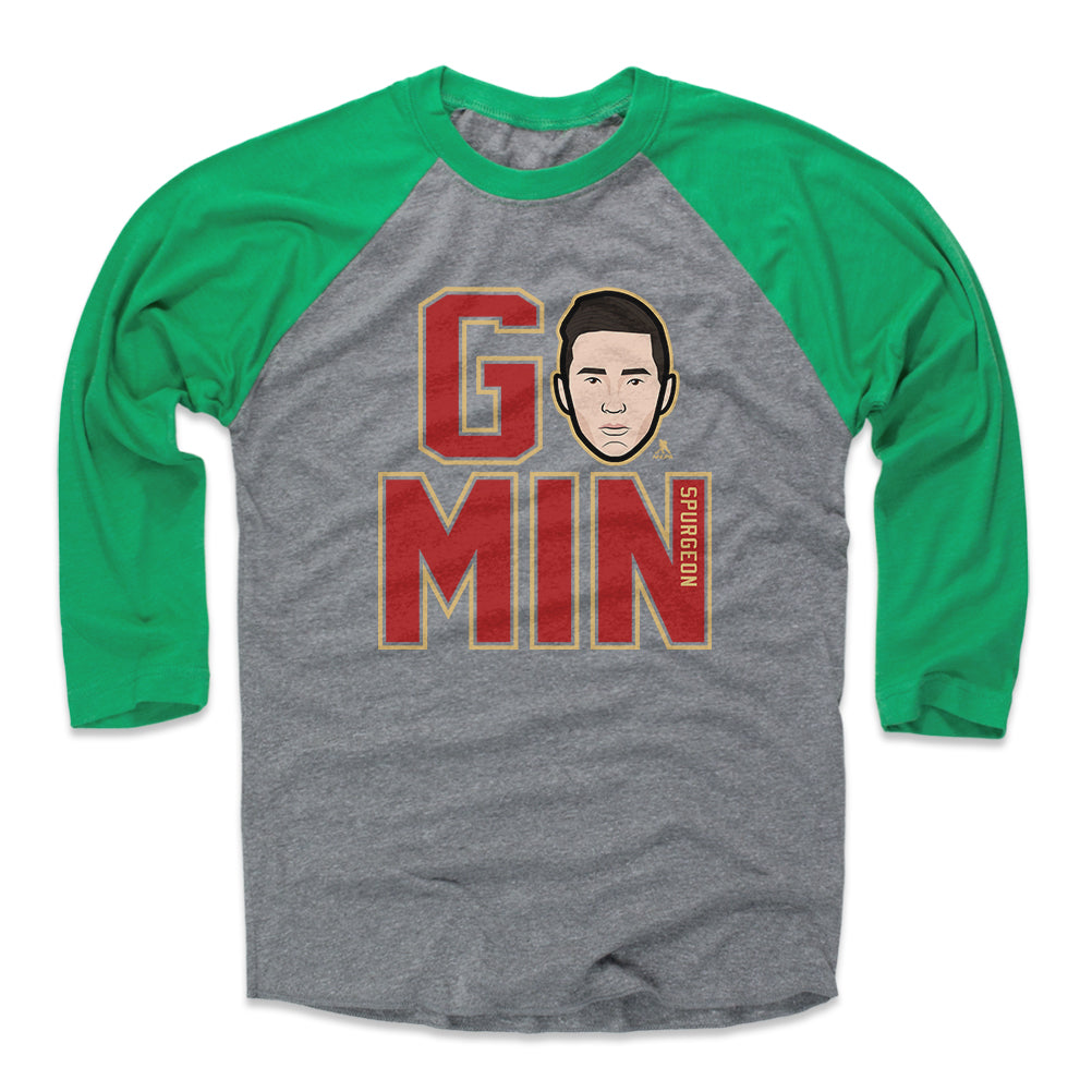 Jared Spurgeon Men's Baseball T-Shirt | 500 LEVEL