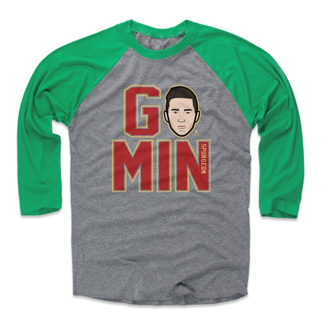Jared Spurgeon Men's Baseball T-Shirt | 500 LEVEL