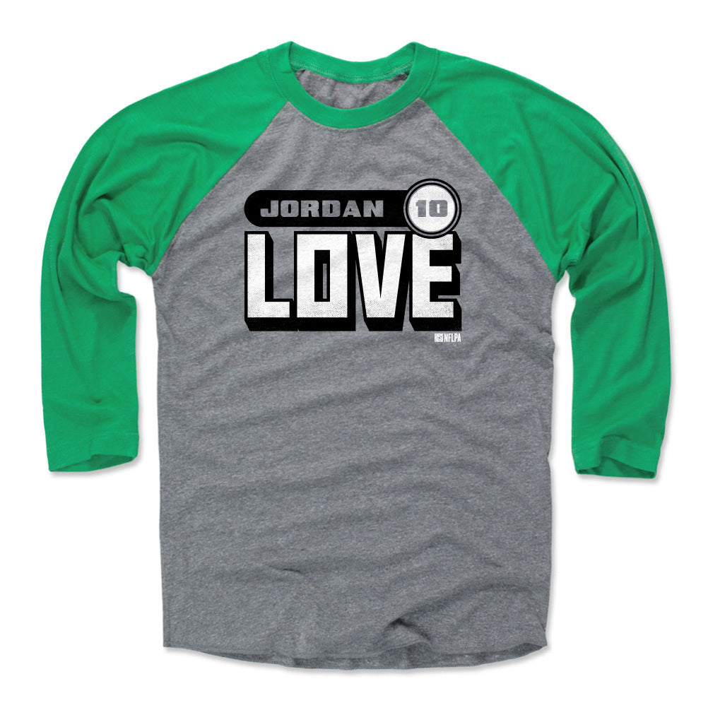 Jordan Love Men's Baseball T-Shirt | 500 LEVEL
