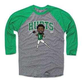 Jalen Hurts Men's Baseball T-Shirt | 500 LEVEL