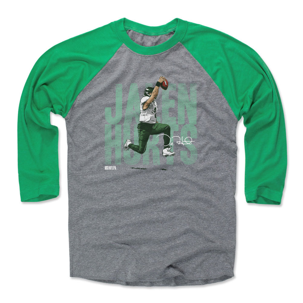 Jalen Hurts Men's Baseball T-Shirt | 500 LEVEL