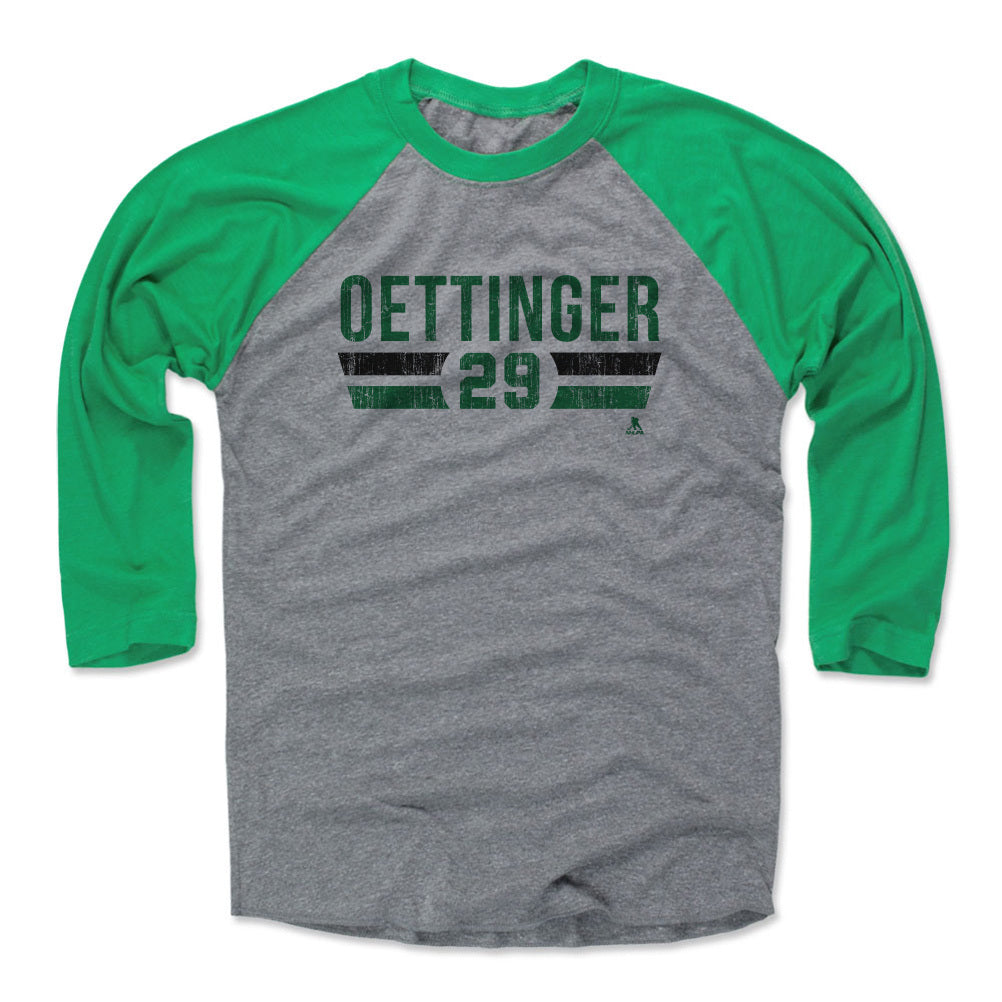 Jake Oettinger Men&#39;s Baseball T-Shirt | 500 LEVEL