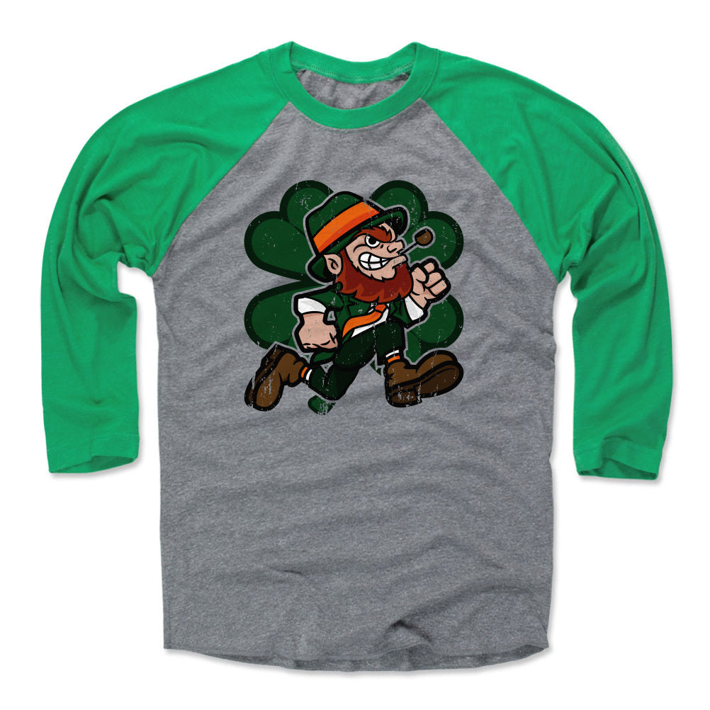 St. Patrick&#39;s Day Leprechaun Men&#39;s Baseball T-Shirt | 500 LEVEL