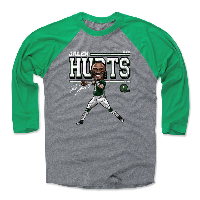 Jalen Hurts Men's Baseball T-Shirt | 500 LEVEL