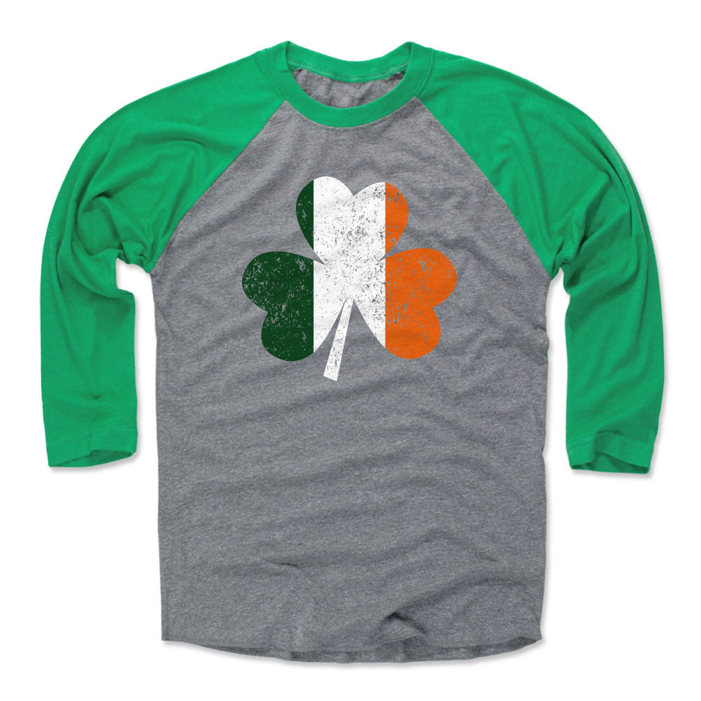 St. Patrick&#39;s Day Shamrock Men&#39;s Baseball T-Shirt | 500 LEVEL