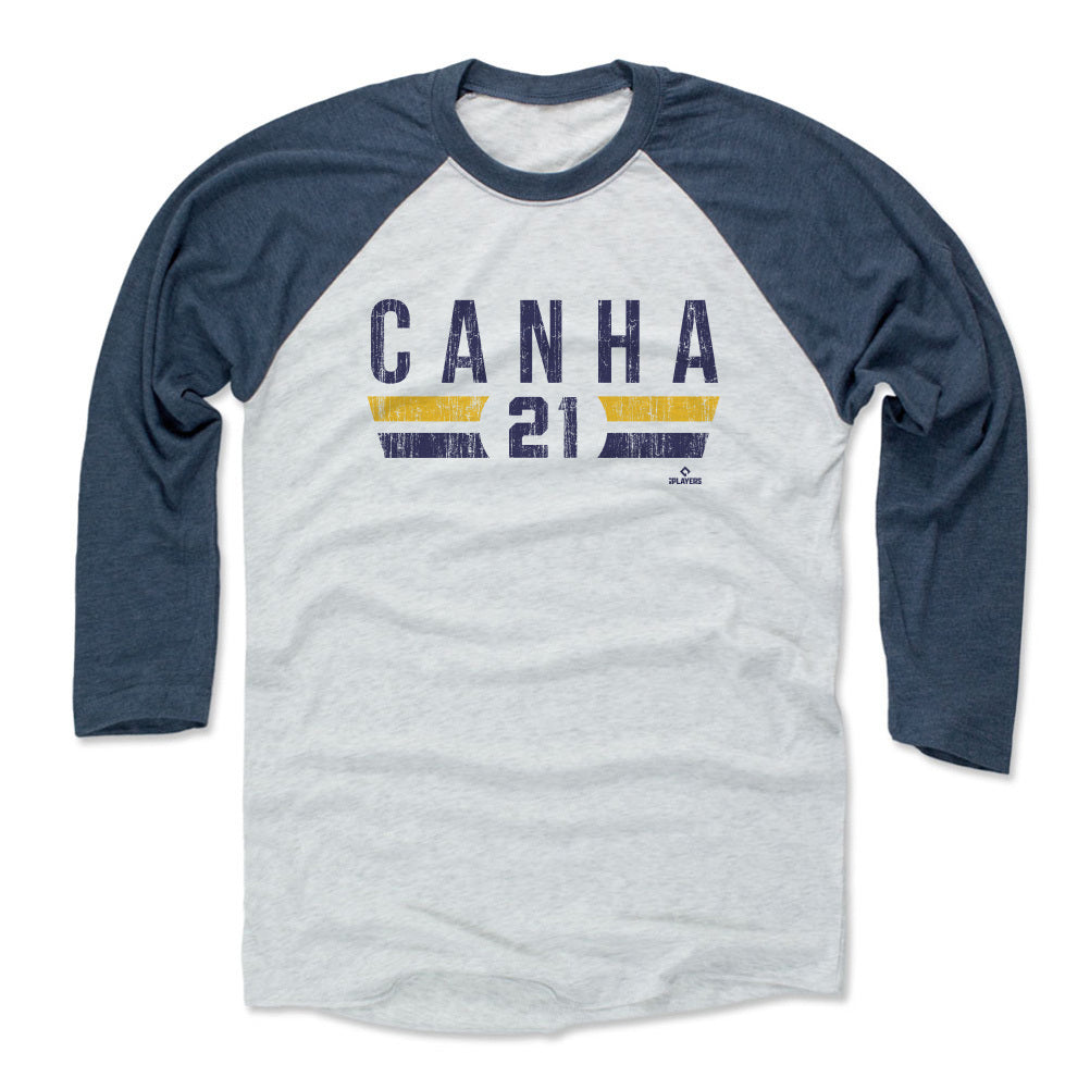Mark Canha Men&#39;s Baseball T-Shirt | 500 LEVEL