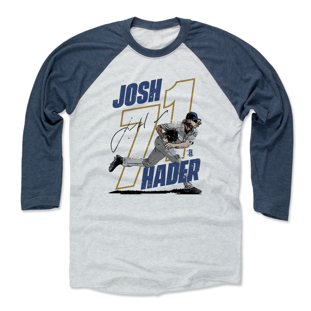 Josh Hader Men&#39;s Baseball T-Shirt | 500 LEVEL