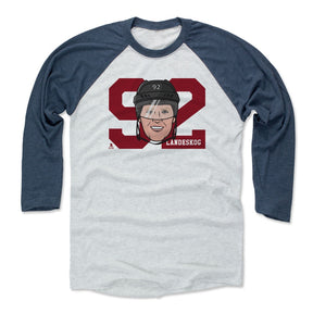 Gabriel Landeskog Men's Baseball T-Shirt | 500 LEVEL