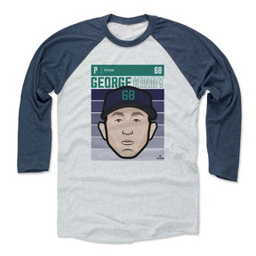 George Kirby Men's Baseball T-Shirt | 500 LEVEL