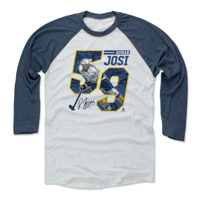 Roman Josi Men's Baseball T-Shirt | 500 LEVEL