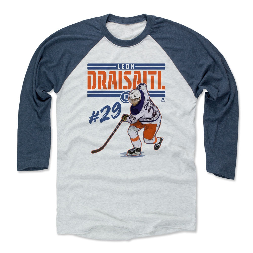 Leon Draisaitl Men's Baseball T-Shirt | 500 LEVEL