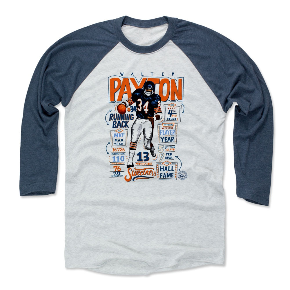 Walter Payton Men's Baseball T-Shirt | 500 LEVEL