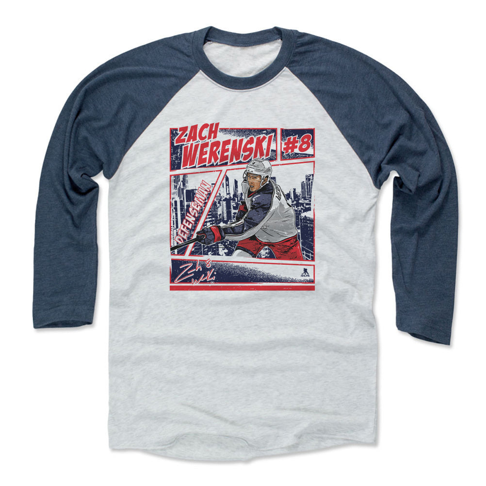 Zach Werenski Men's Baseball T-Shirt | 500 LEVEL