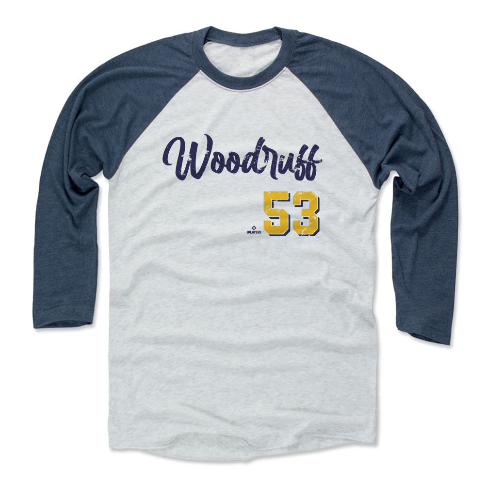 Brandon Woodruff Men's Baseball T-Shirt | 500 LEVEL