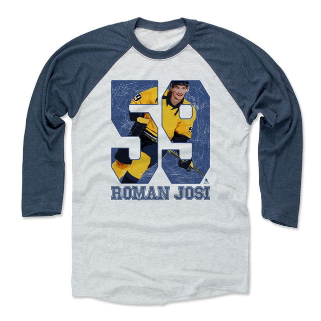 Roman Josi Men's Baseball T-Shirt | 500 LEVEL