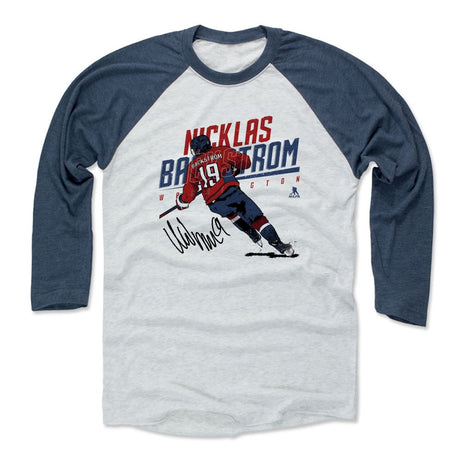 Nicklas Backstrom Men's Baseball T-Shirt | 500 LEVEL