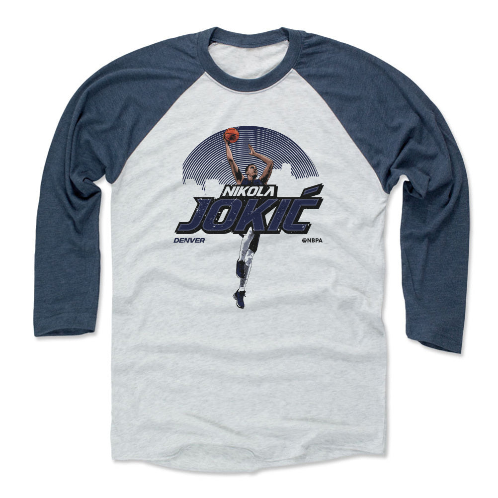 Nikola Jokic Men&#39;s Baseball T-Shirt | 500 LEVEL