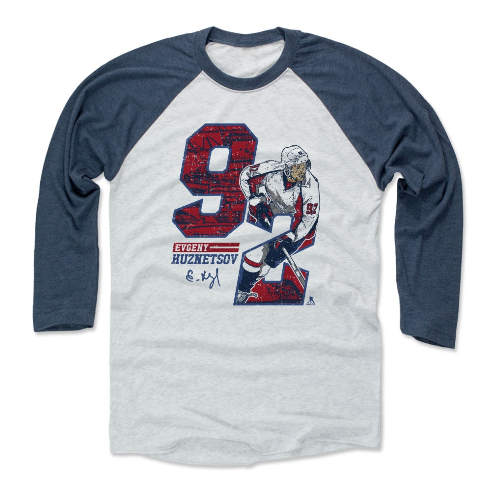 Evgeny Kuznetsov Men&#39;s Baseball T-Shirt | 500 LEVEL
